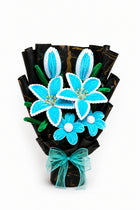AGANTUK Handmade Pipe Cleaner/Chenille Stems Flower Bouquet