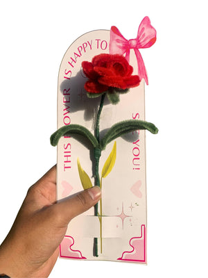 Single Stick Flower